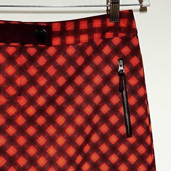 New Annika Cutter & Buck Geometric Print Golf Skirt Womens Sz Size 4 - Picture 6 of 8